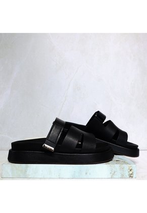 Sandalia Canoa Para Mujer 26034-Z43 NEGRO ZAVATTY