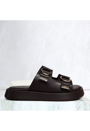 Sandalia Canoa Para Mujer 26040-Z43 CAFE ZAVATTY