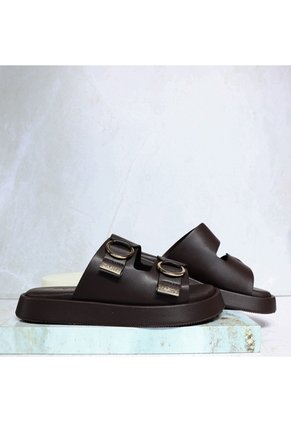 Sandalia Canoa Para Mujer 26040-Z43 CAFE ZAVATTY