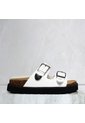 Sandalia Canoa Para Mujer 26108-Z718 BLANCO ZAVATTY de Zavatty