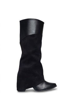 Bota Plana Para Mujer 2661-Z22 NEGRO ZAVATTY