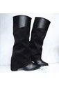 Bota Plana Para Mujer 2661-Z22 NEGRO ZAVATTY de Zavatty