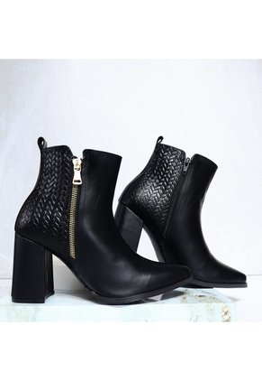 Botin Tacon 5 1/2 Para Mujer 2665-Z22 NEGRO ZAVATTY