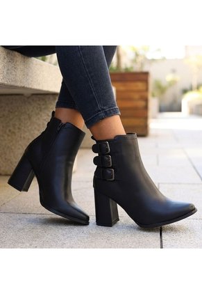 Botin Tacon 5 1/2 Para Mujer 2660-Z22 NEGRO ZAVATTY