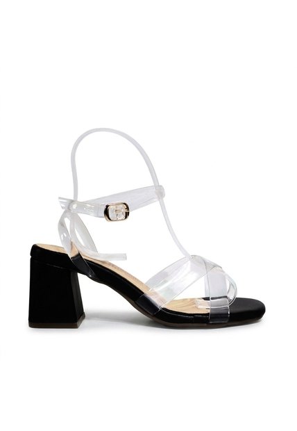 Sandalia 3 1/2 Para Mujer A185-Z686 NEGRO ZAVATTY