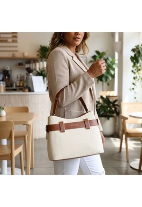 Bolso Para Mujer BOLZ8219 BEIGE ZAVATTY