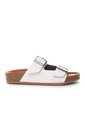 Sandalia Plana Para Mujer 3000-Z620 BLANCO ZAVATTY de Zavatty