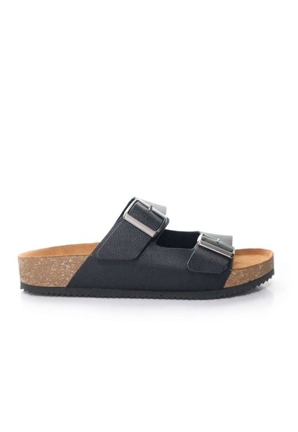 Sandalia Plana Para Mujer 3000-Z620 NEGRO ZAVATTY