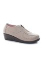 Mocasin Para Mujer H-ANDREA TAUPE CUERO ZAVATTY de Zavatty