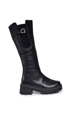 Bota Plana Para Mujer 781-Z96 NEGRO ZAVATTY Zavatty