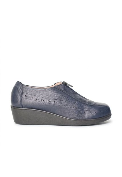 Mocasin Para Mujer H-ANDREA AZUL CUERO ZAVATTY