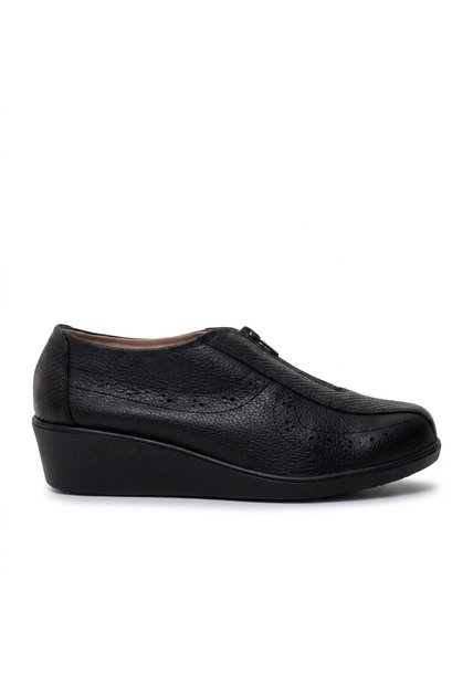 Mocasin Para Mujer H-ANDREA NEGRO CUERO ZAVATTY