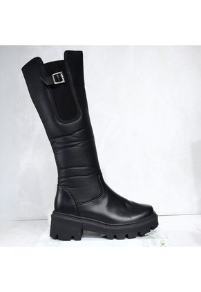 Bota Plana Para Mujer 781-Z96 NEGRO ZAVATTY