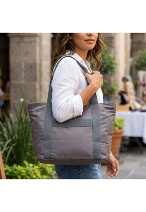 Bolso Para Mujer BOLZ8128 GRIS OSCURO ZAVATTY