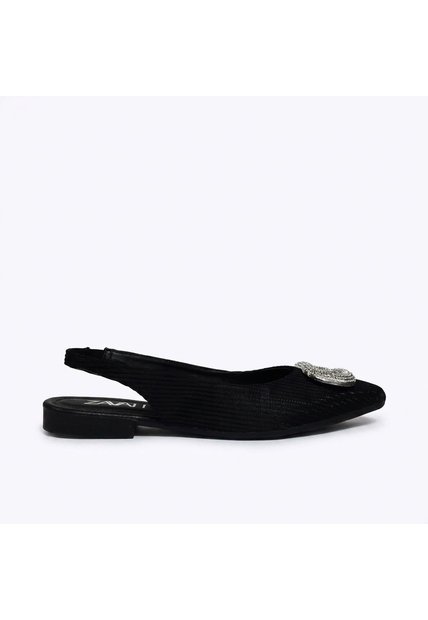 Baleta Cerrada Para Mujer K625-Z436 NEGRO ZAVATTY