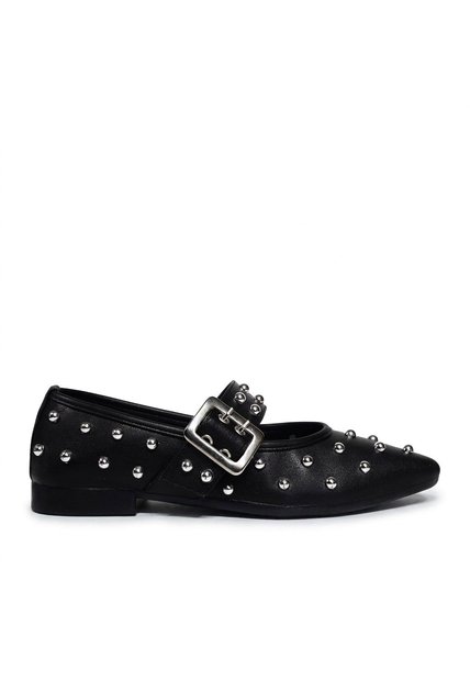 Baleta Cerrada Para Mujer K604-Z436 NEGRO ZAVATTY