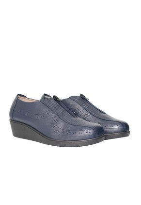 Mocasin Para Mujer H-ANDREA AZUL CUERO ZAVATTY
