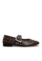 Baleta Cerrada Para Mujer K604-Z436 CHOCOLATE ZAVATTY de Zavatty