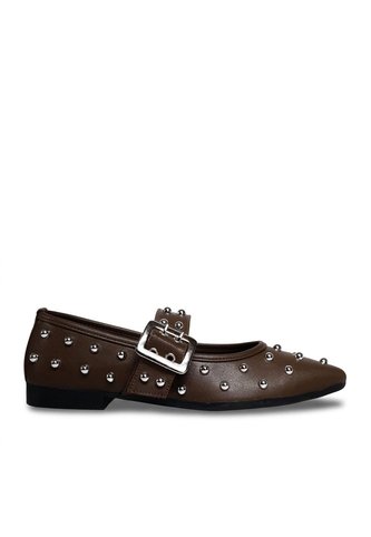 Baleta Cerrada Para Mujer K604-Z436 CHOCOLATE ZAVATTY Zavatty