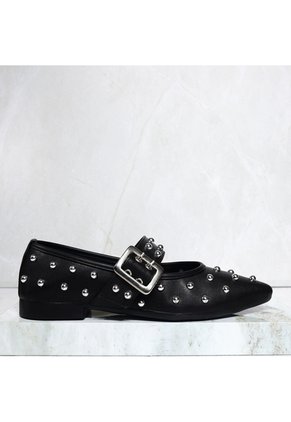 Baleta Cerrada Para Mujer K604-Z436 NEGRO ZAVATTY