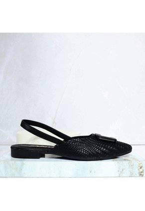 Baleta Cerrada Para Mujer K663-Z436 NEGRO ZAVATTY