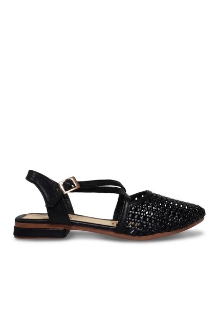 Baleta Cerrada Para Mujer V014-Z84 NEGRO ZAVATTY