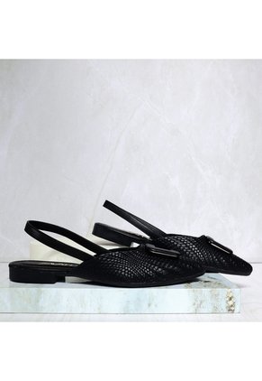Baleta Cerrada Para Mujer K663-Z436 NEGRO ZAVATTY