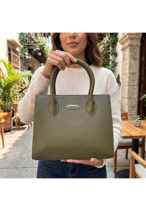 Totbag Para Mujer BOLZ90524 VERDE ZAVATTY