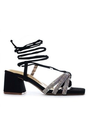 Sandalia Para Mujer 1608-Z562 NEGRO NOBUCK ZAVATTY