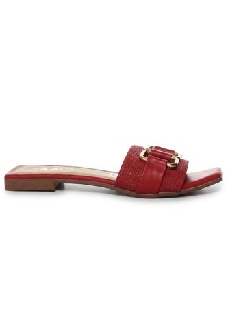 Sandalia Plana Para Mujer V636-Z84 ROJO ZAVATTY Zavatty