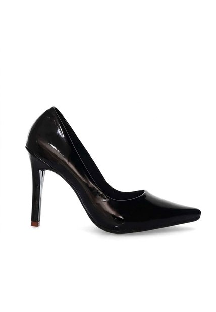 Tacon Para Mujer 01-Z601 NEGRO CHAROL ZAVATTY