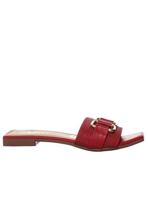 Sandalia Plana Para Mujer V636-Z84 ROJO ZAVATTY