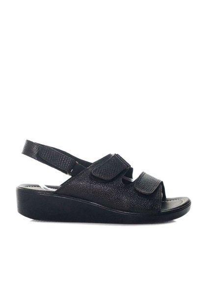 Plataforma Baja Para Mujer H-BELEN NEGRO CUERO ZAVATTY