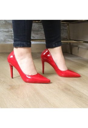 Tacon Para Mujer 01-Z601 NEGRO CHAROL ZAVATTY
