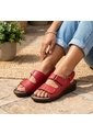 Plataforma Baja Para Mujer H-BELEN ARENA CUERO ZAVATTY de Zavatty