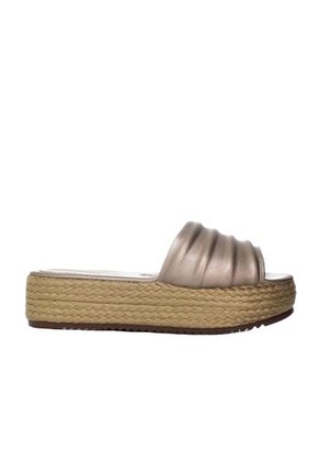 Plataforma Baja Para Mujer L137-Z471 CHAMPAÑA ZAVATTY