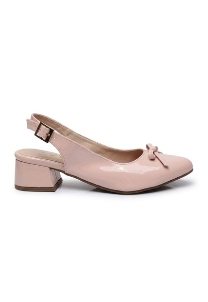 Tacon 3 1/2 Destalonado Para Mujer T44-Z687 NUDE CHAROL ZAVATTY