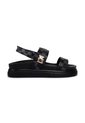 Sandalia Canoa Para Mujer V933-Z84 NEGRO CUADROS ZAVATTY de Zavatty