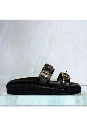 Sandalia Canoa Para Mujer V955-Z84 NEGRO ZAVATTY
