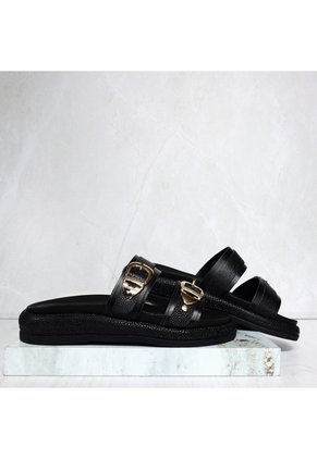 Sandalia Canoa Para Mujer V955-Z84 NEGRO ZAVATTY