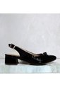 Tacon 3 1/2 Destalonado Para Mujer T44-Z687 NEGRO CHAROL ZAVATTY de Zavatty