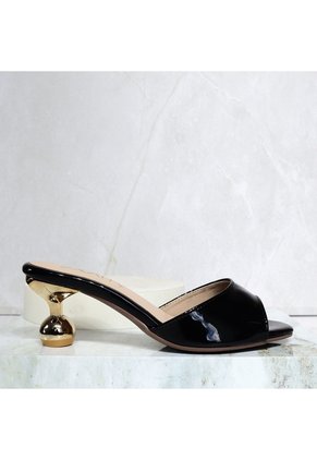 Sandalia 5 1/2 Para Mujer Z211-Z687 NEGRO CHAROL ZAVATTY