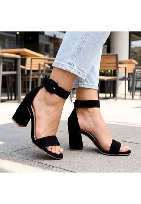Sandalia Para Mujer J07-Z471 NEGRO NOBUCK ZAVATTY