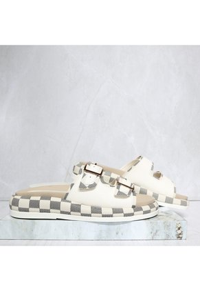 Sandalia Canoa Para Mujer V941-Z84 BEIGE ZAVATTY