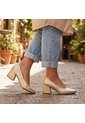 Tacon Para Mujer 5009-Z148 CHAMPAÑA ZAVATTY de Zavatty