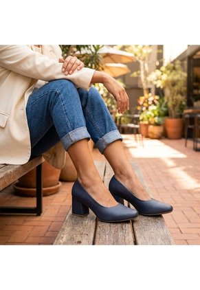 Tacon Para Mujer 5009-Z148 AZUL OSCURO ZAVATTY