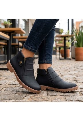 Botin Para Mujer KE1045 NEGRO ZAVATTY