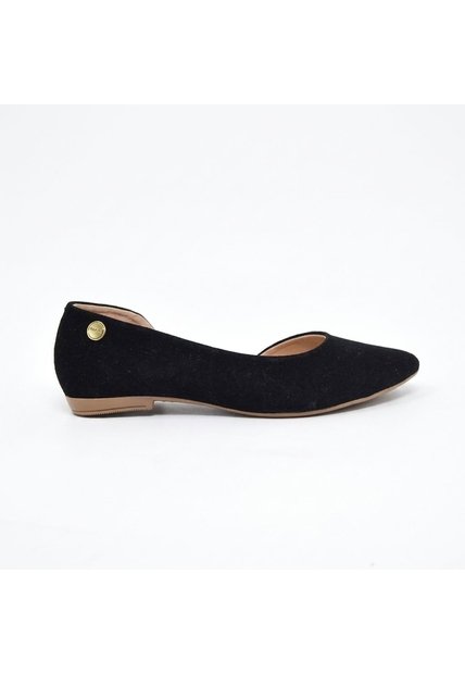 Baleta Para Mujer 1166-Z147 NEGRO NOBUCK ZAVATTY