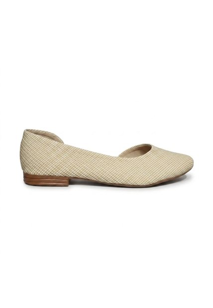 Baleta Para Mujer 1166-Z147 BEIGE ZAVATTY
