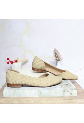 Baleta Para Mujer 1166-Z147 BEIGE ZAVATTY